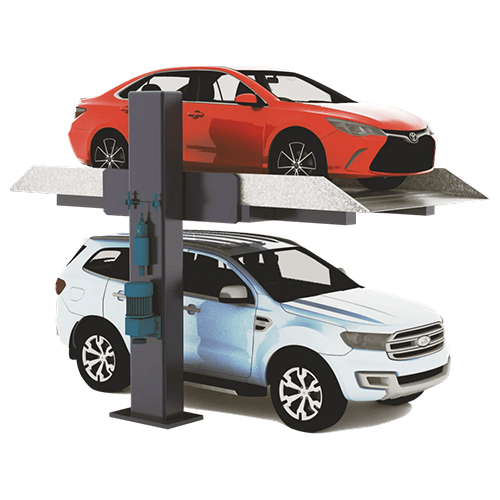 Single Post Cantilever Parking System