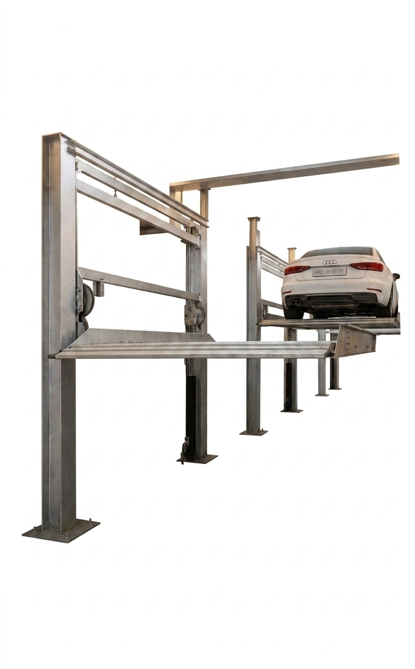 Two Post Cantilever Parking System
